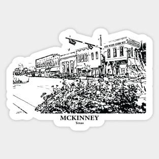 McKinney - Texas Sticker